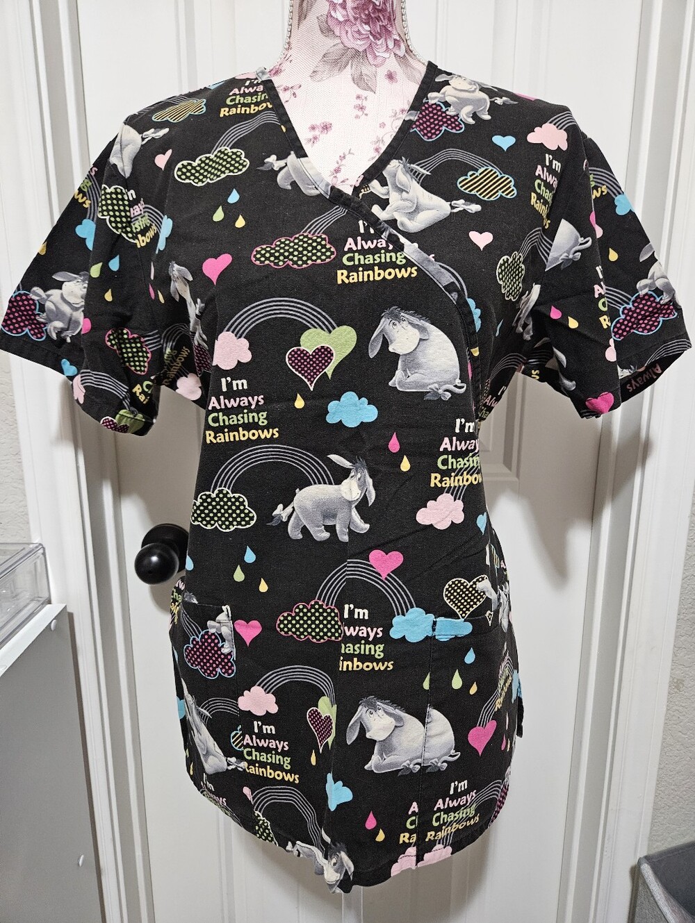 Disney Scrub Top